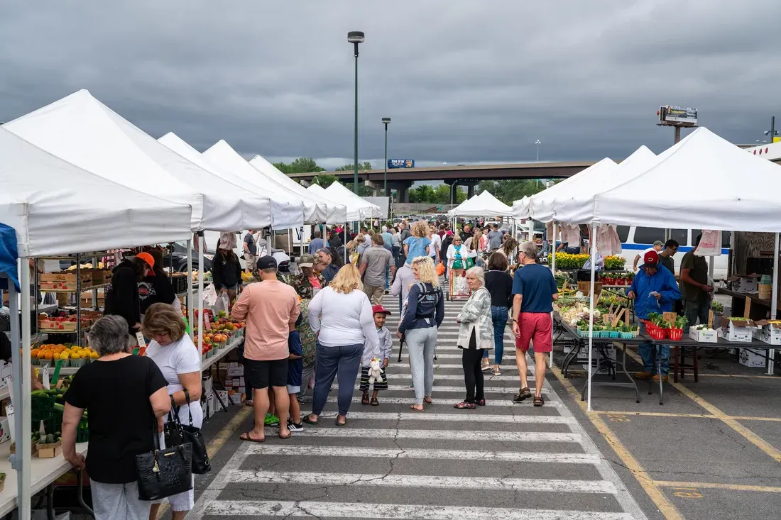 An image of the Regional Farmers Market.